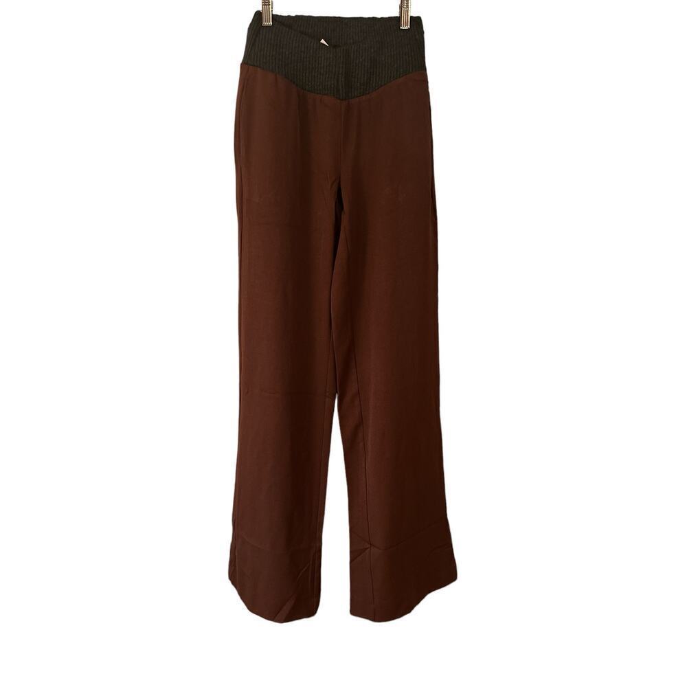 WeWoreWhat Brown Boot Cut Lounge Pants - Picture 2 of 9